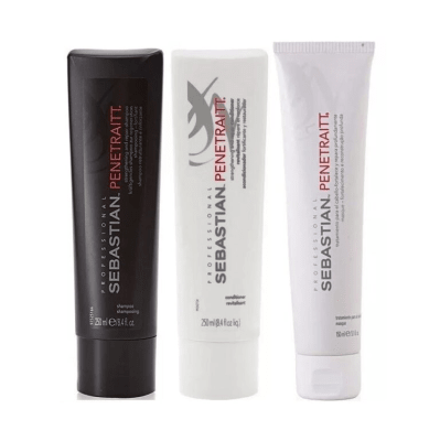 Shampoo + Acondicionador + Mascarilla Para Cabello Dañado Penetraitt