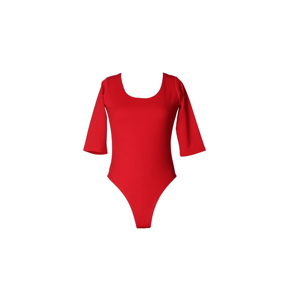 Body En Licra Pour Danse Flamenca - Manches à Double Volant, Ajusté Et élastique Pour Bouger Librement - 4