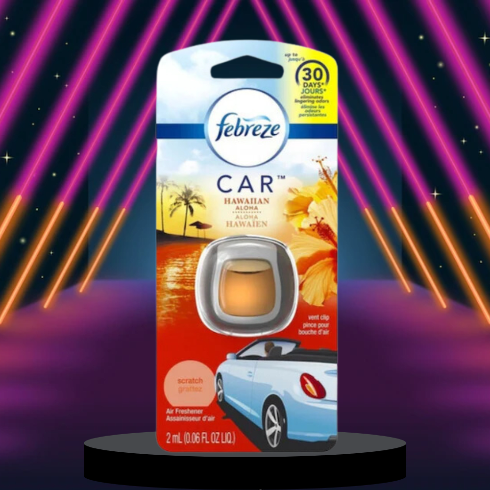 Ambientador Febreze Cars Hawaiian Aloha 1 Clip Catengo