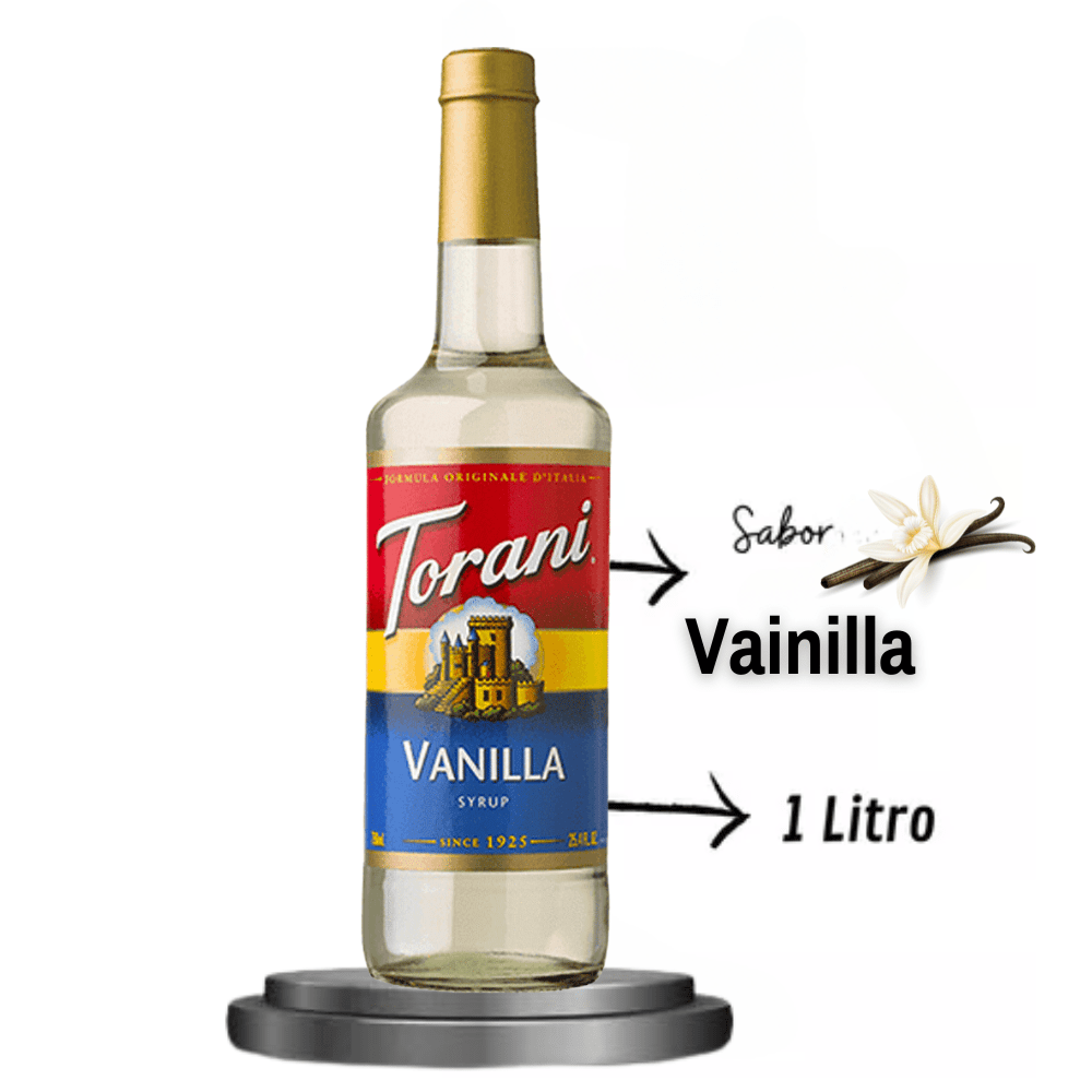 Syrup jarabe saborizante torani vainilla Catengo