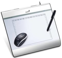 Tableta gráfica Genius i608X, incluye mouse inalámbrico