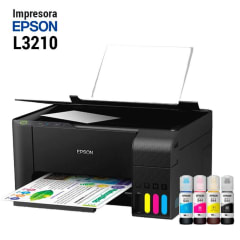 Impresora Multifuncion  3 en 1 EcoTank L3210 sin cartuchos