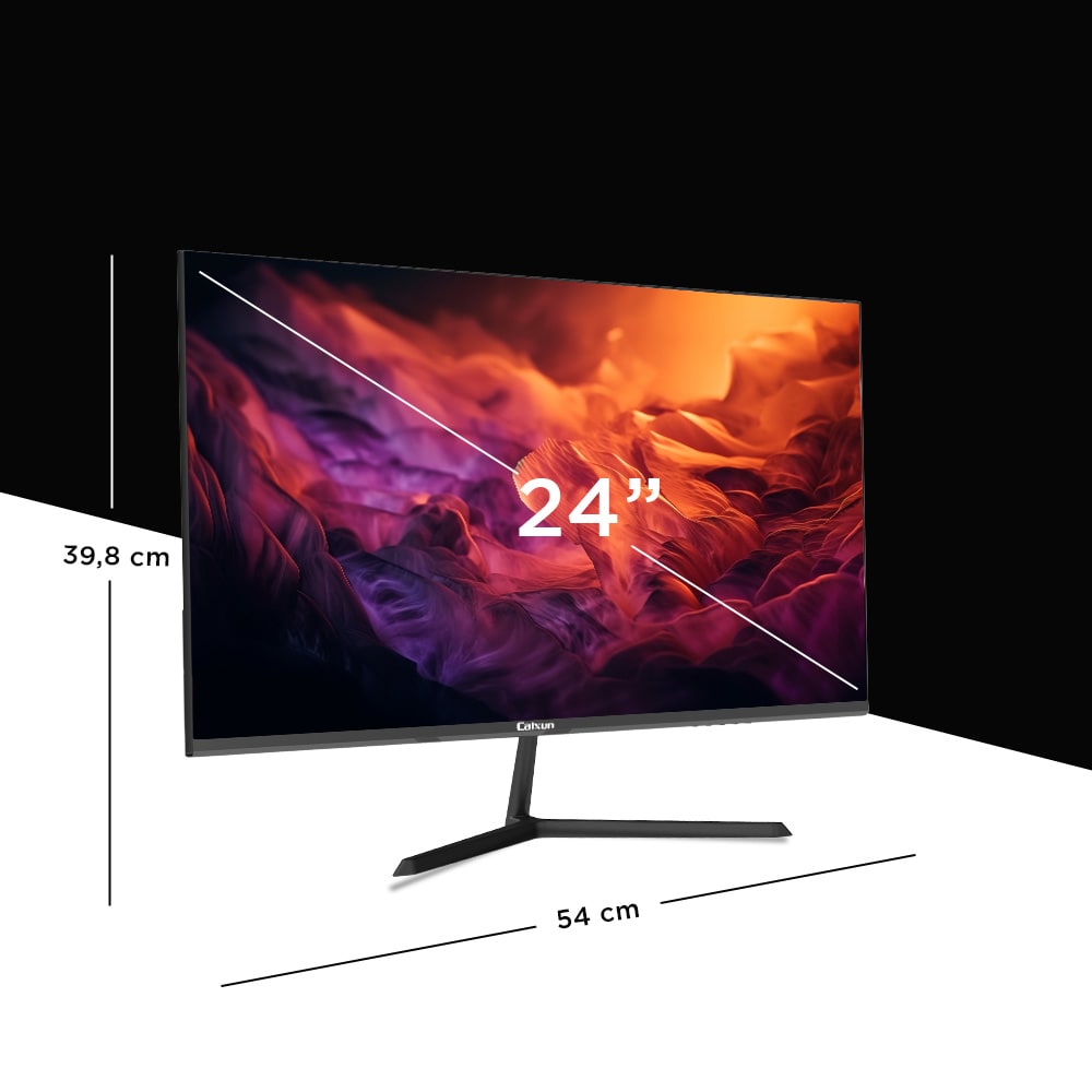 Monitor 24” FHD Plano oficina CAIXUN2