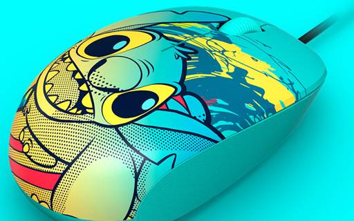 Xtech Disney Stich Wired mouse2