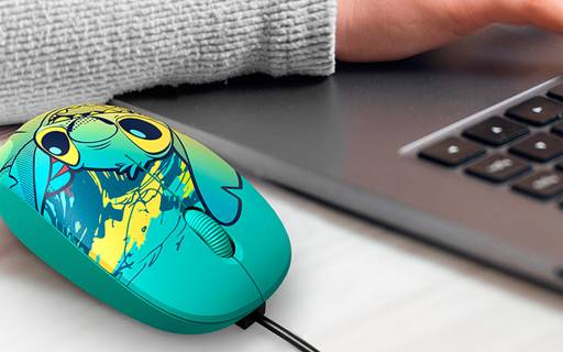 Xtech Disney Stich Wired mouse3