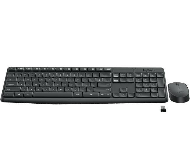 Kit Teclado Mouse Inalambrico Logitech MK2352