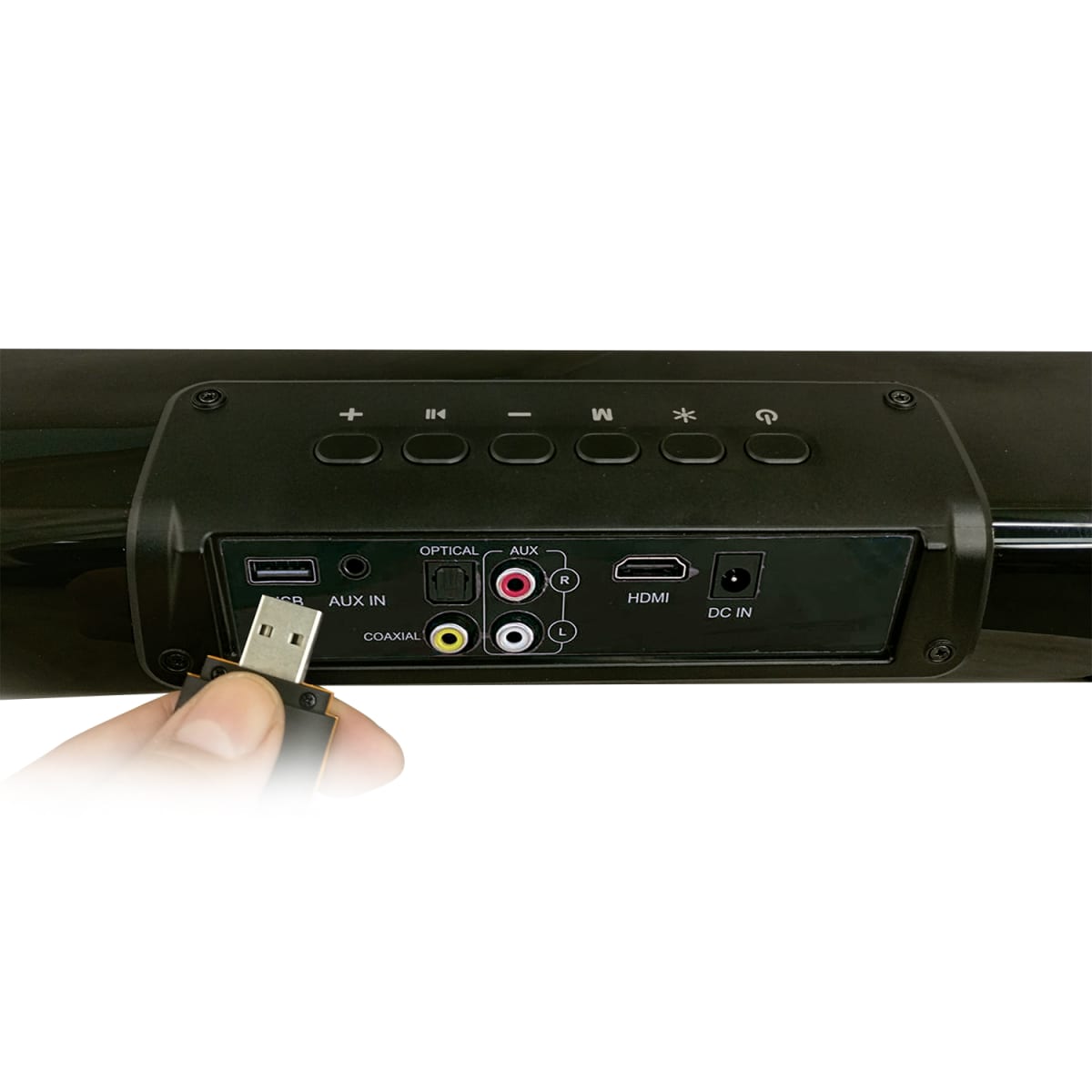 Parlante Soundbar mini Flaming Smoke Bluetooth SB-2002