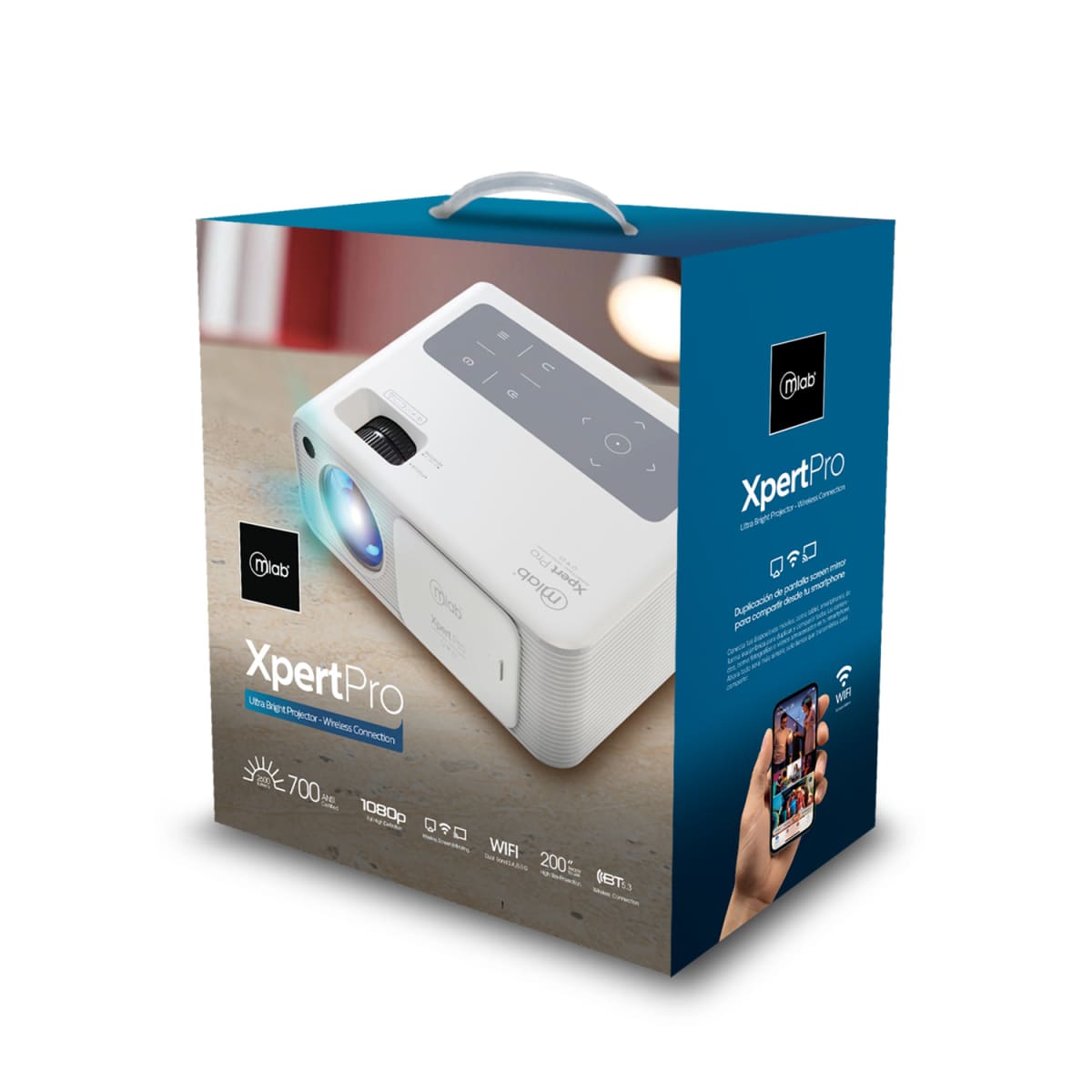 Proyector Xpert Pro Led/Lcd 900 Ansi Lumen FHD5