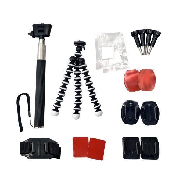 Kit Accesorios 32 en 1 cámaras deportivas iSport Pro3