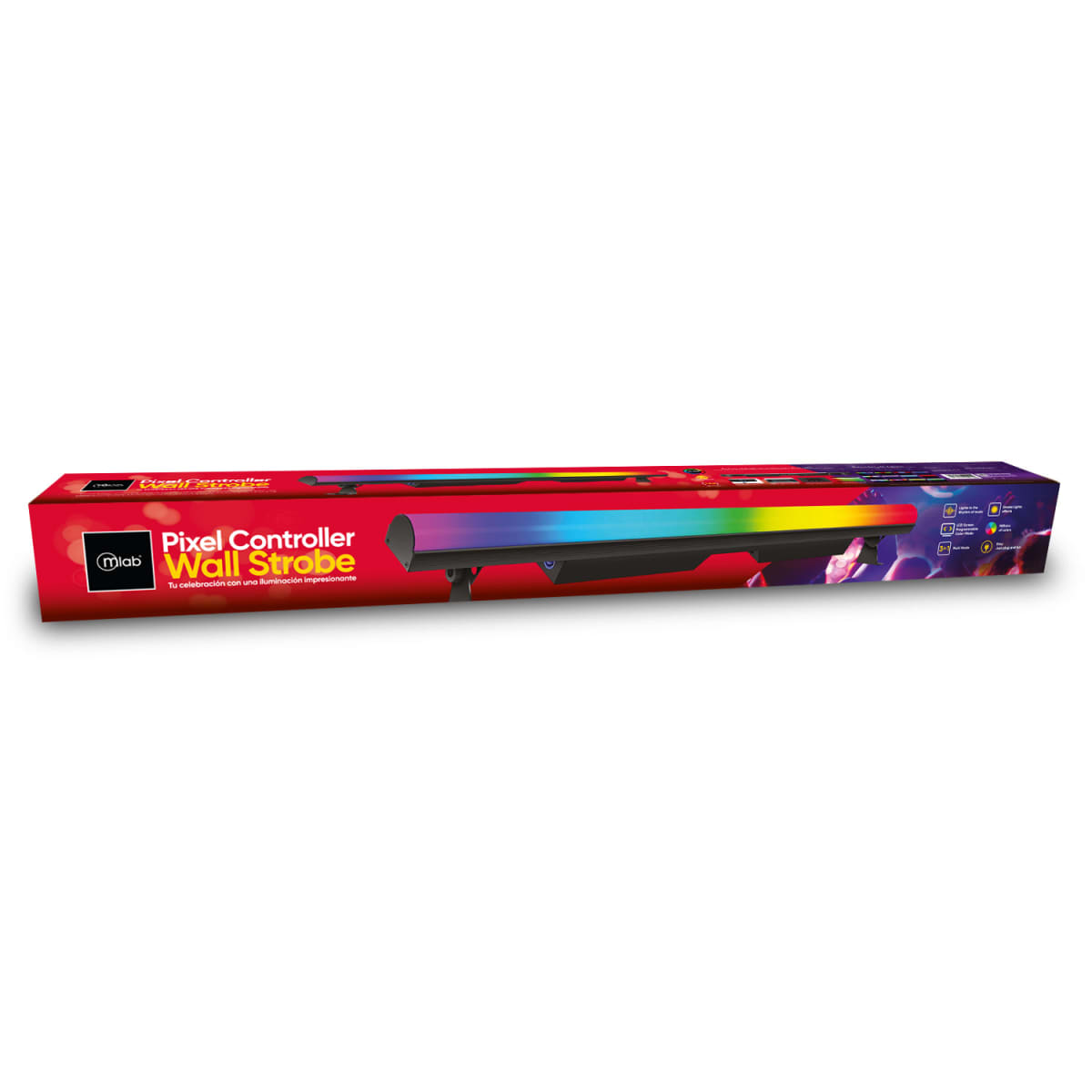 Luces 144 Pixels Controller Wall Strobe4