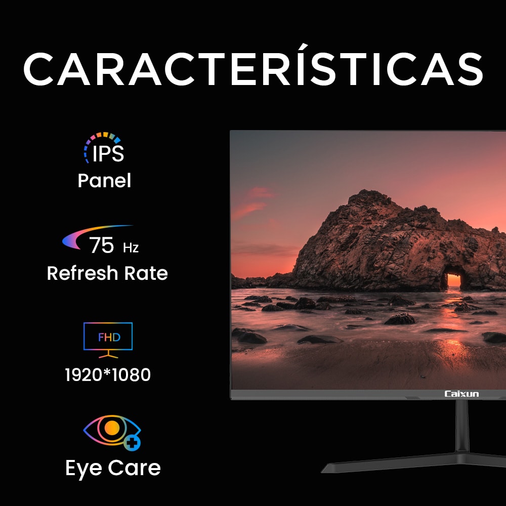 CAIXUN Monitor 22” FHD oficina2