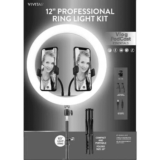 Aro de Luz Profesional Tamaño2