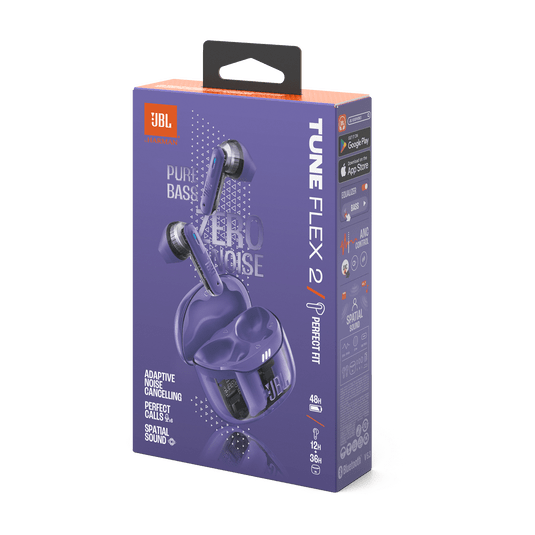 Audifono TWS JBL Tune Flex 2 Ghost Purple7