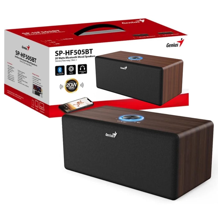 Parlante Bluetooth Dark Brown Elegante7