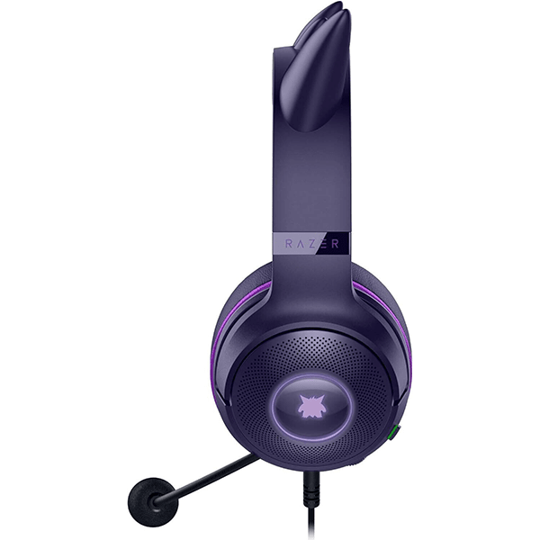 Audifono Razer Kraken Kitty V2 Gengar Pokémon Edition3