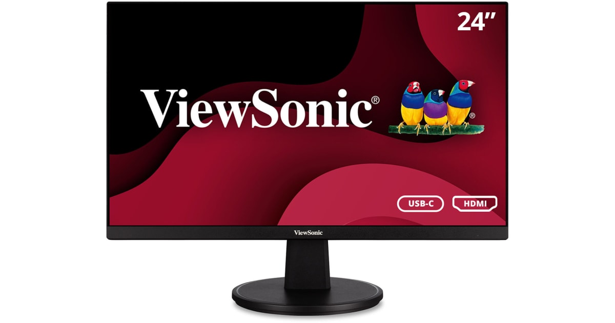 Monitor Plano  Viewsonic VA2447 VGA HDMI4