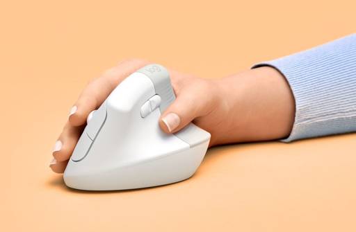 Mouse Inalambrico  Vertical Ergonomic - Blanco4