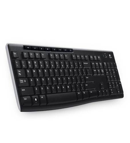 Teclado inalámbrico Logitech K270 con Receptor Unifying