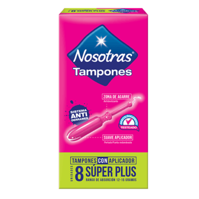 TAMPONES NOSOTRAS 8u1