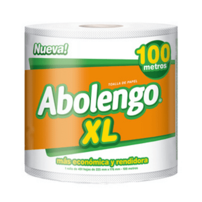 ABOLENGO TOALLA DE PAPEL. XL 100MT