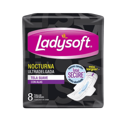 LADYSOFT TOALLA HIGIE.SUAVE NOCTURNA