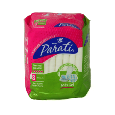PARATI TOALLA HIGIENICA SIN ALA1