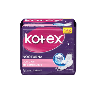 KOTEX TOALLA HIGIENICA NOCTURNA