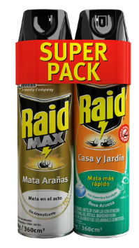 RAID PACK ARAÑA Y CASA1
