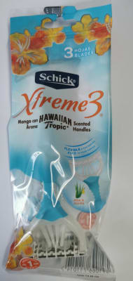 SCHICK X-3 ROSADA UNIDAD