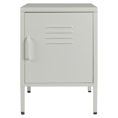 Velador 1 Puerta Crema