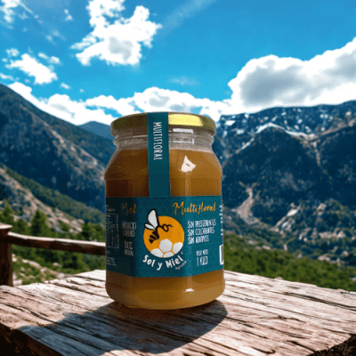 Miel Multifloral 1kg. Pet1