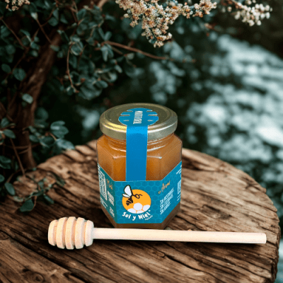 Promoción Miel 250 gr + cuchara mielera1