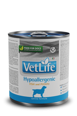 VETLIFE LATA DOG HYPOALLERGENIC  (300G)