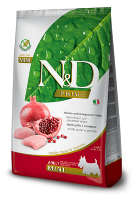 N&D PRIME MINI ADULTO POLLO Y GRANADA