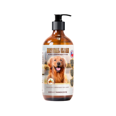 ACOONDICIONADOR NATURAL CLEAN AVENA Y NANOCOBRE (PERRO)