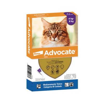 ADVOCATE GATO 4 A 8KG (0.8ML)