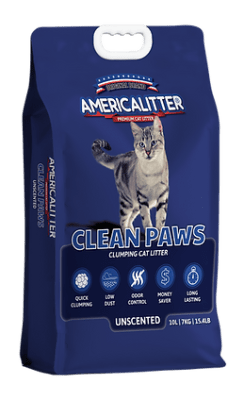 AMERICAN LITTER CLEAN PAWS