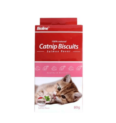 BIOLINE SNACK  GALLETAS CATNIP PARA GATOS