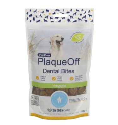 PLAQUEOFF DENTAL BITES (150G)