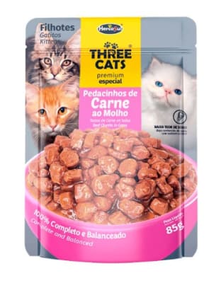 THREE CATS SACHET GATITOS