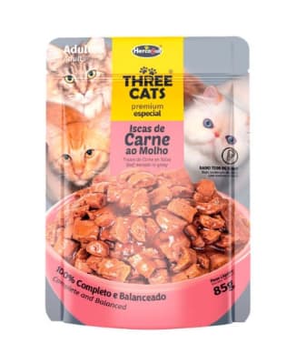 THREE CATS SACHET GATO ADULTO