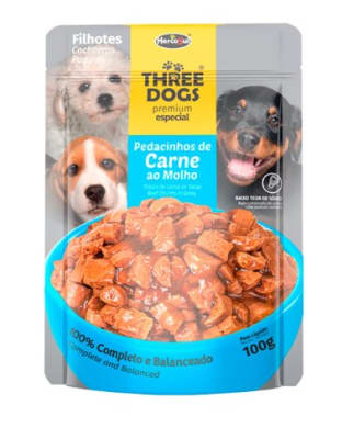 THREE DOG SACHET CACHORROS