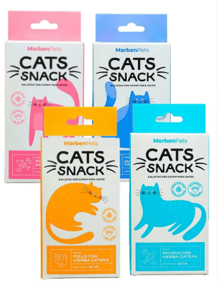 CATS SNACK GALLETAS CON CATNIP