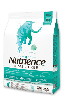 NUTRIENCE GRAIN FREE CAT INDOOR