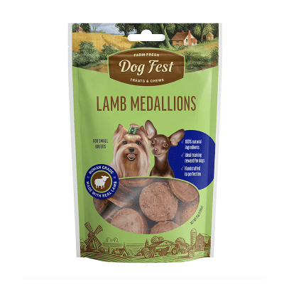 DOGFEST MEDALLONES SMALL BREED DOGS (55GR)
