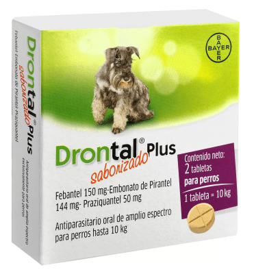 DRONTAL PLUS ANTIPARASITARIO SABORIZADO