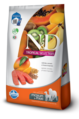 N&D TROPICAL CANINE MEDIANO SALMON