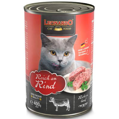 LEONARDO LATA GATO ADULTO (400G)
