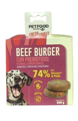 PETFOOD BURGER