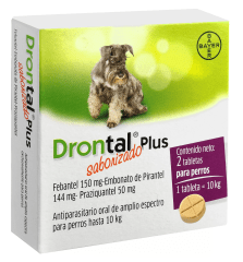 DRONTAL PLUS ANTIPARASITARIO SABORIZADO 1
